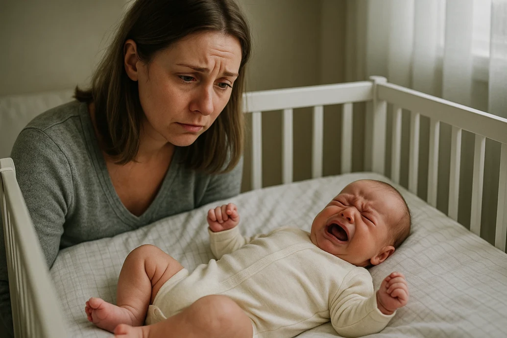 Колики у новорождённого